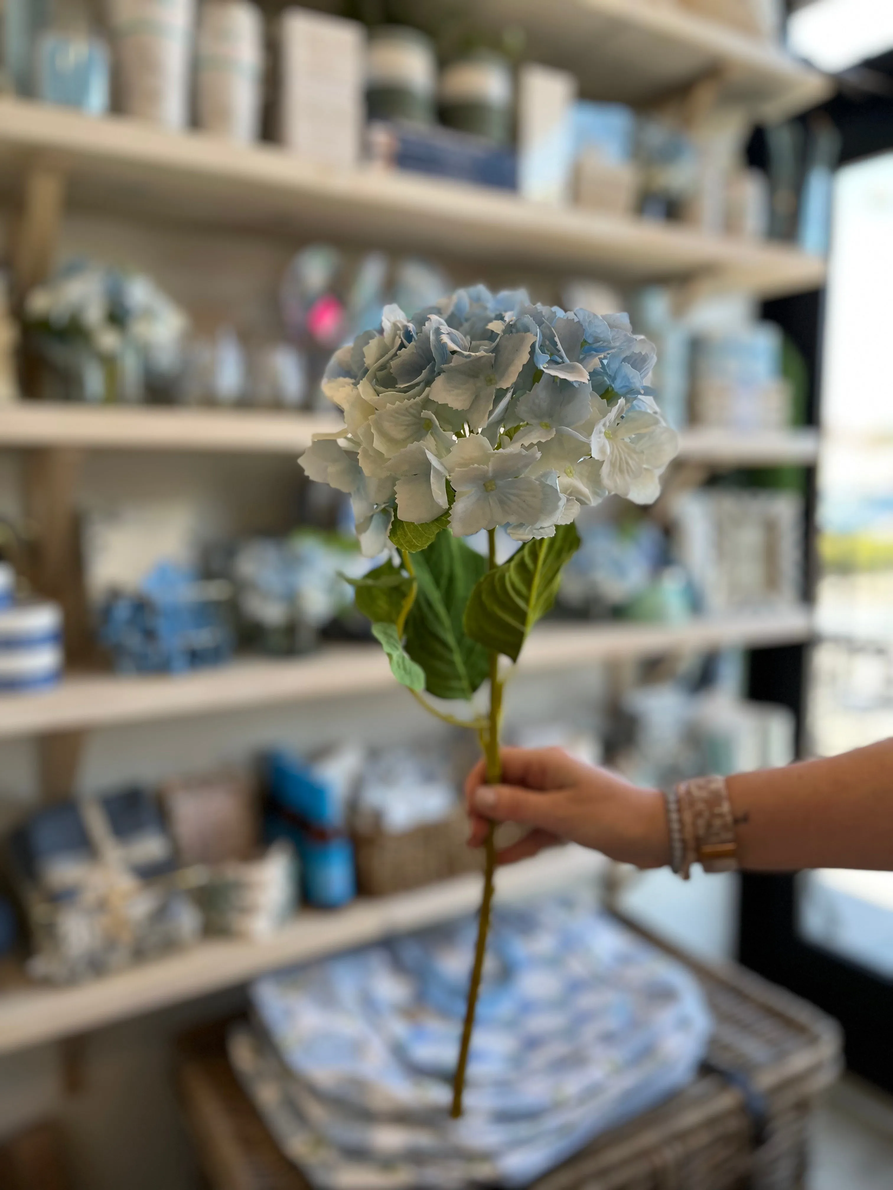 20 " Real Touch Hydrangea Stem