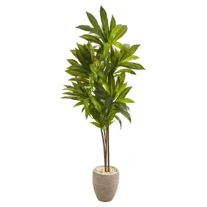 68" Artificial Dracaena Plant in w/Planter (Real Touch) - Low Maintenance, Life-Like & Vibrant Silk Plants For Busy People.