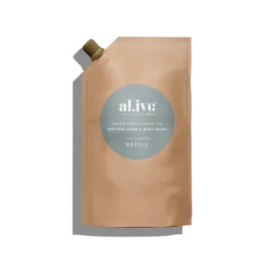 Al.ive Body Kaffir Lime & Green Tea Duo Wash Refill