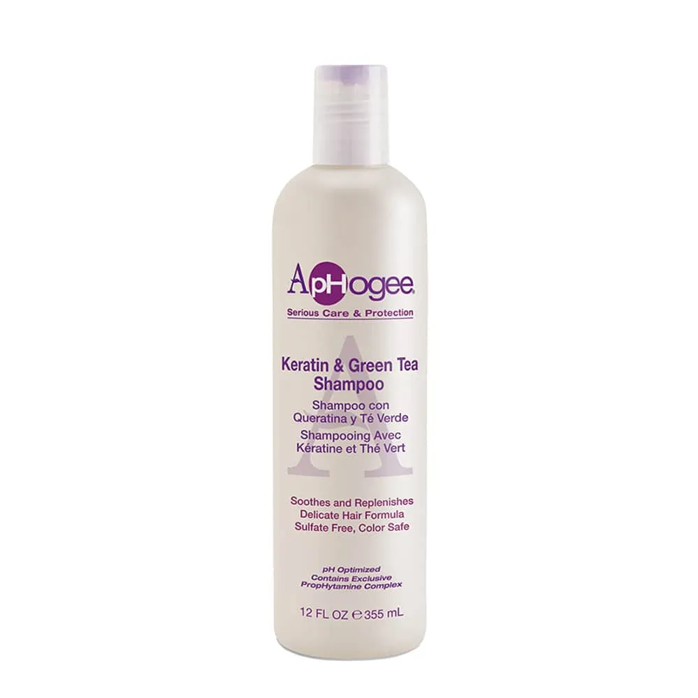 Aphogee Keratin And Green Tea Shampoo 355ml