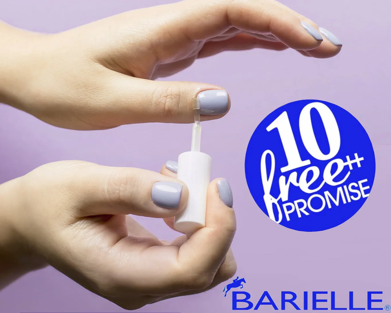 Barielle Hint of Tint Nail Moisturizing Treatment Color - Hint of Berry (2-PACK)