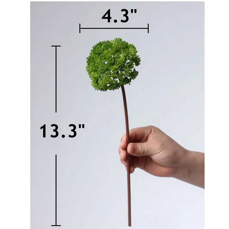 Bulk Real Touch Sedum Cluster Stem Artificial Plant Wholesale