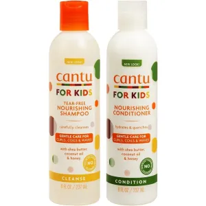 Cantu Care for Kids Tear-Free Nourishing Shampoo & Conditioner Twin 2 x 237ml