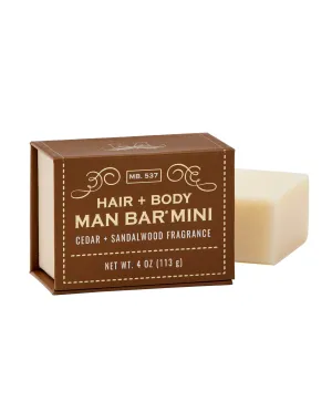 CED2330 CEDAR & SANDALWOOD MINI MAN BAR