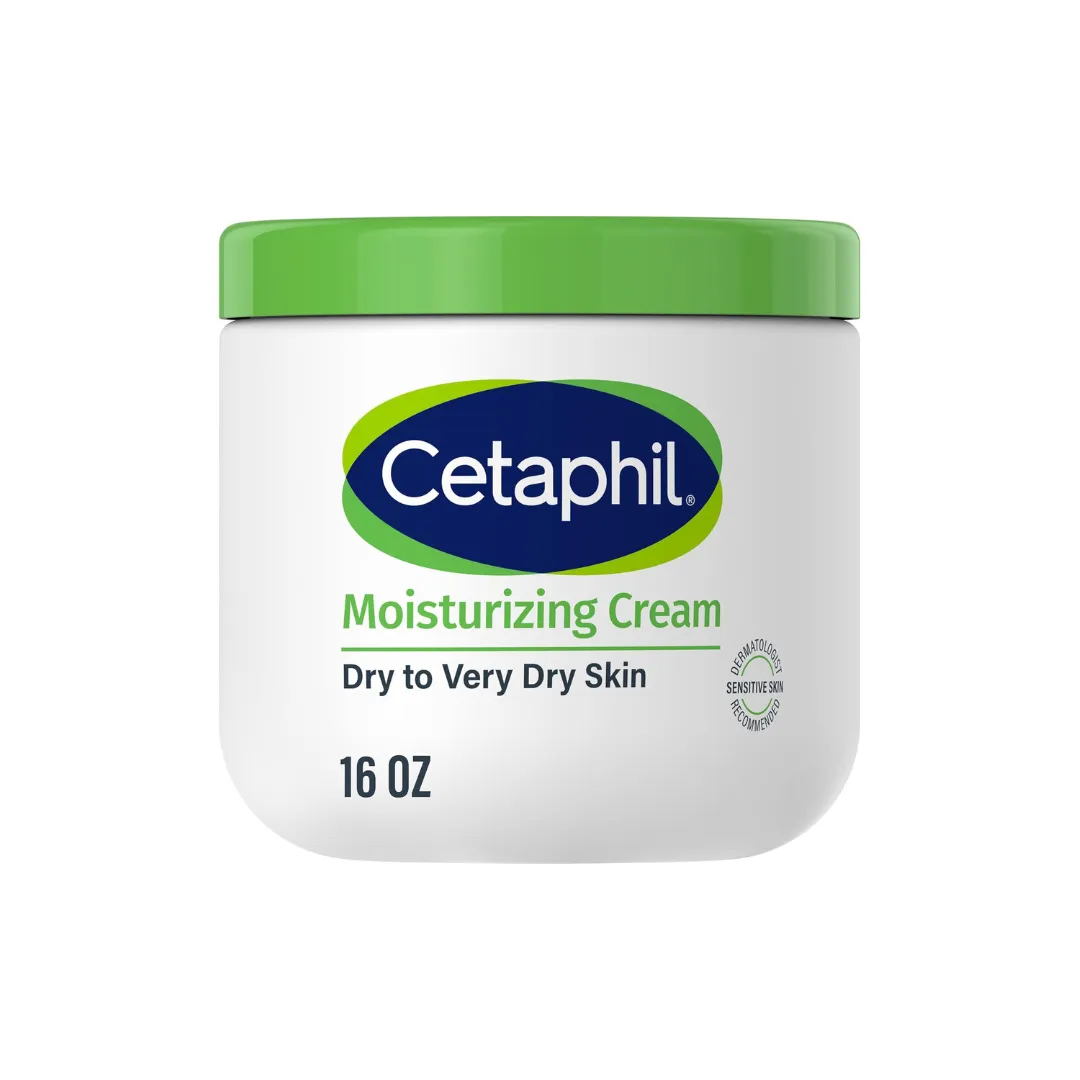 Cetaphil Moisturizing Cream (453g) – Hydrating Moisturizer for Sensitive Skin