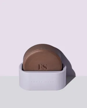 Cocoa Cleans'r All-Over Cleansing Bar   Soap Dish