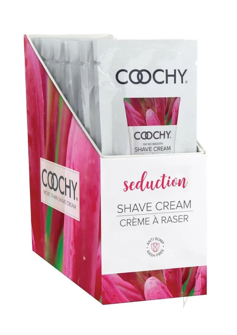 Coochy Shave Seduction Foil 24/disp