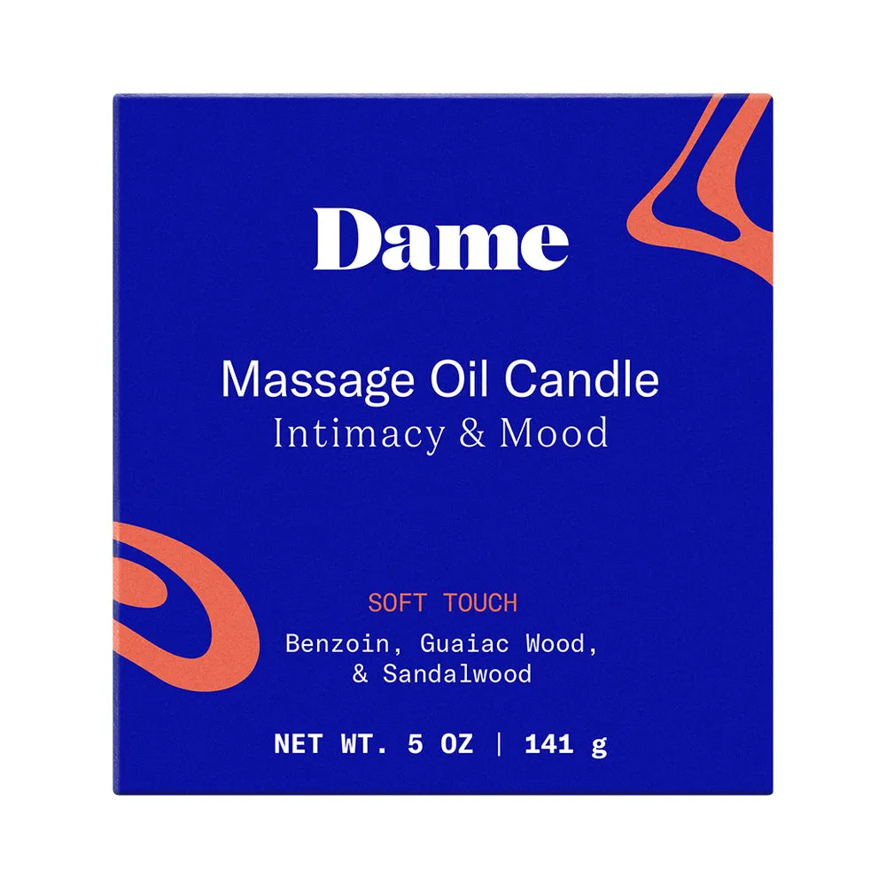 Dame Massage Oil Candle Soft Touch