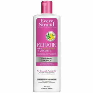 Every Strand: Keratin with Aloe Vera   Vitamin E Repairing Shampoo 13.5oz