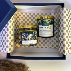 Festive Gift Box | Sereni Tea & Sweet Dreams Candle