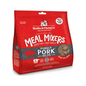 Freeze Dried Raw Pork Dog Meal Mixers