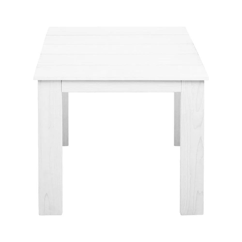 Gardeon Outdoor Side Beach Table - White