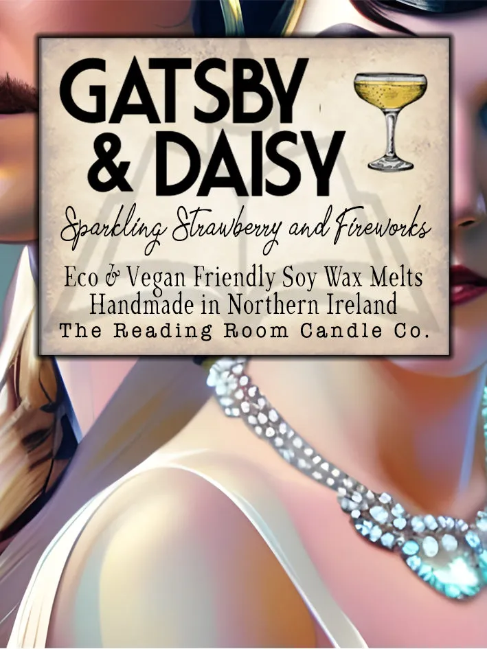 Gatsby & Daisy- Pure Soy Wax Melts-Sparkling Strawberry and Fireworks