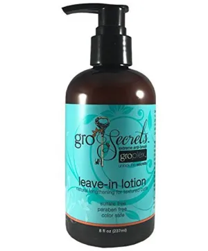 Gro Secrets  Leave In Lotion