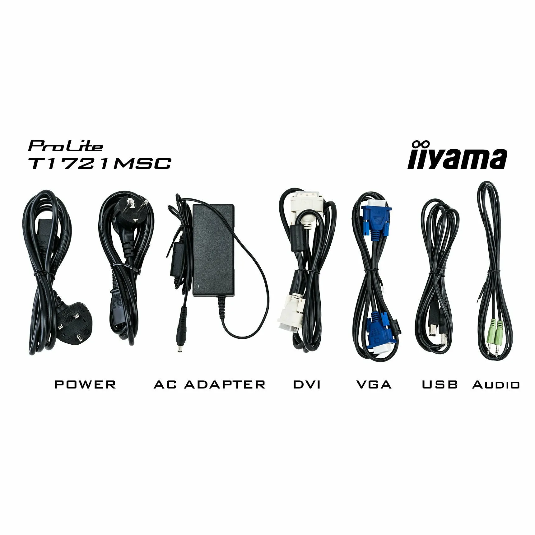 iiyama ProLite T1721MSC-B1 17" Professional Capacitive Touch Screen Display