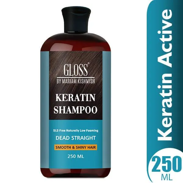 Keratin Shampoo Naturally Straightens Your Hair [SLS Free]