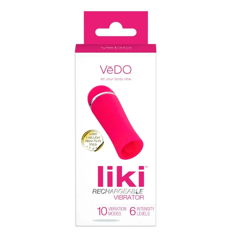 Liki Rechargeable Flicker Vibe - Foxy Pink