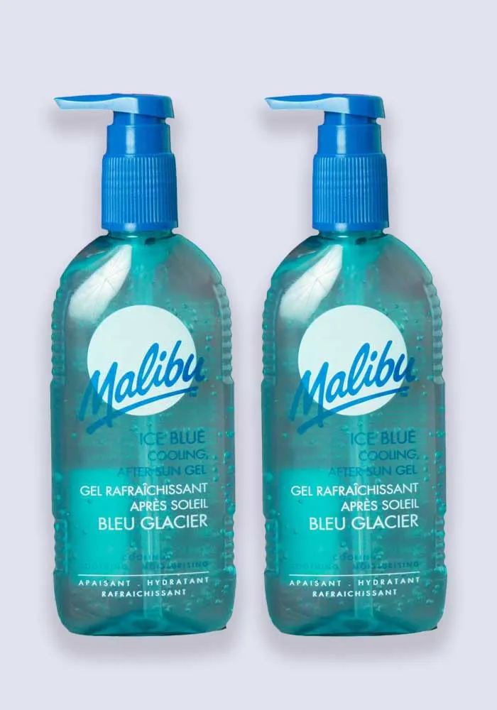 Malibu Ice Blue Cooling After Sun Gel 200ml - 2 Pack Saver