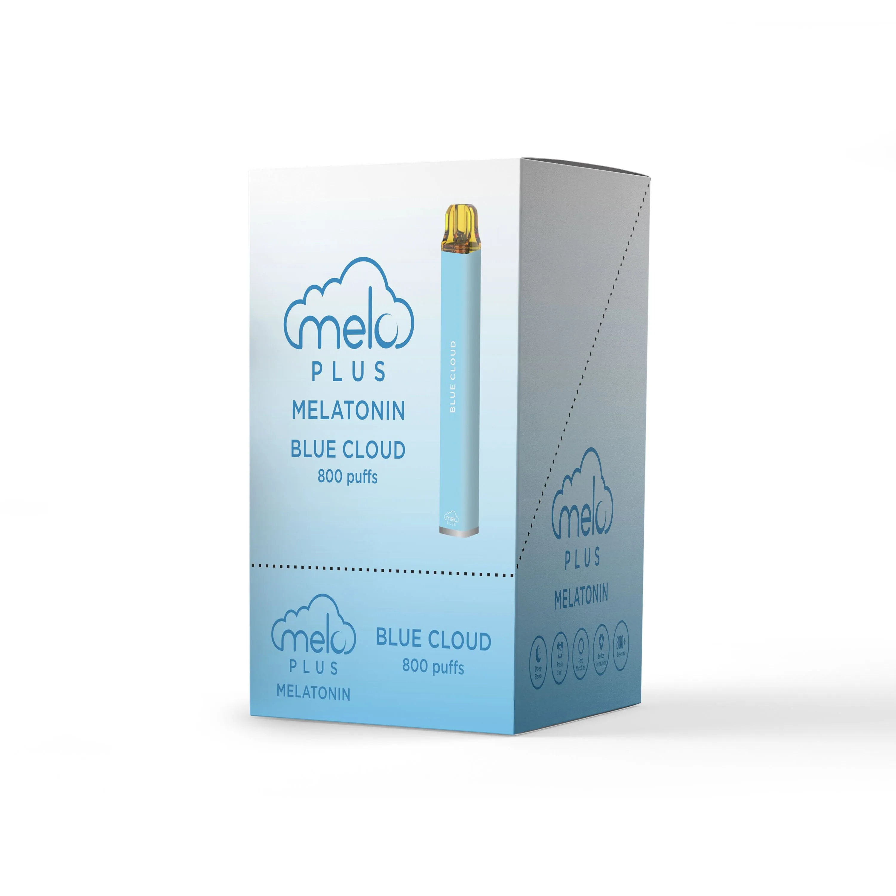 MELO Plus - Blue Cloud / Carton (Pack of 10)