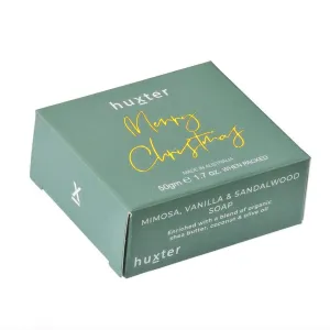 Mini Boxed Guest Soap | Moss Green