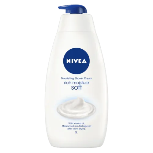 Nivea Shower Cream Rich Moisture Soft 1L