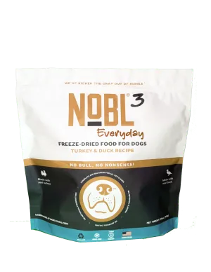 NOBL3 Everyday Turkey & Duck Recipe - All Life Stages - 35oz