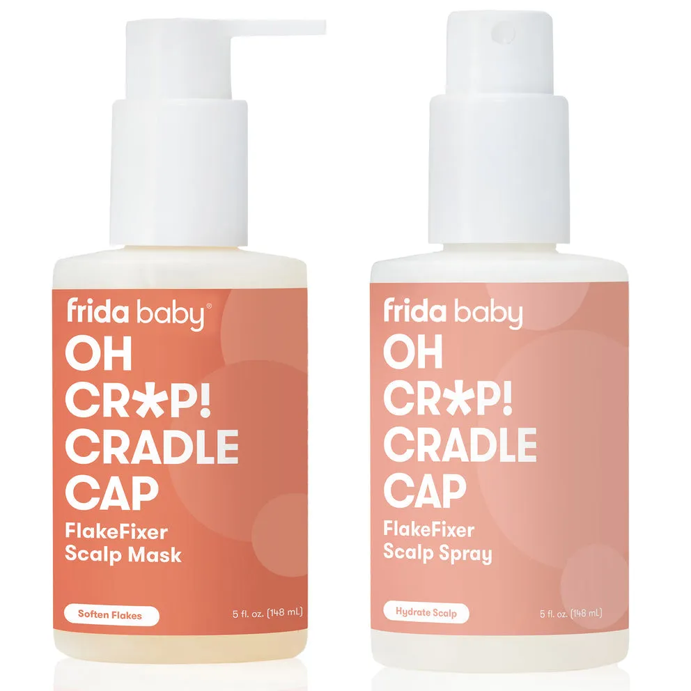 Oh Cr*p! Cradle Cap Flake Fixer Scalp Spray   Scalp Mask Duo