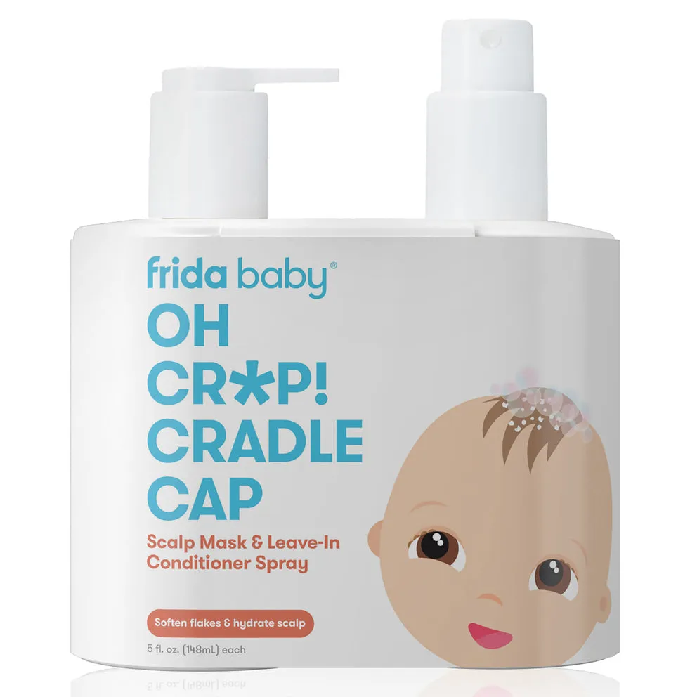 Oh Cr*p! Cradle Cap Flake Fixer Scalp Spray   Scalp Mask Duo