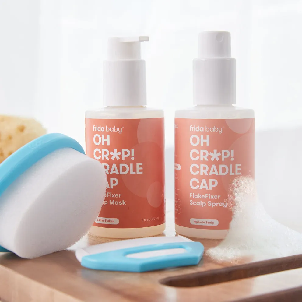 Oh Cr*p! Cradle Cap Flake Fixer Scalp Spray   Scalp Mask Duo