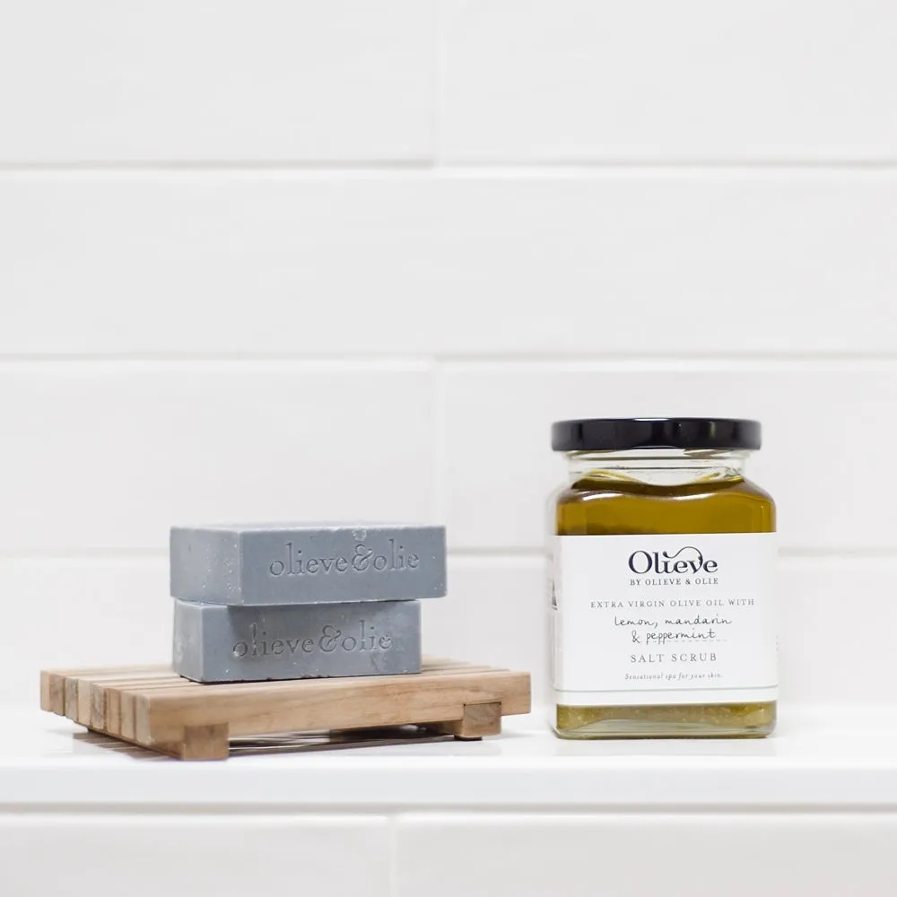 Olieve & Olie - Salt Scrub Jar