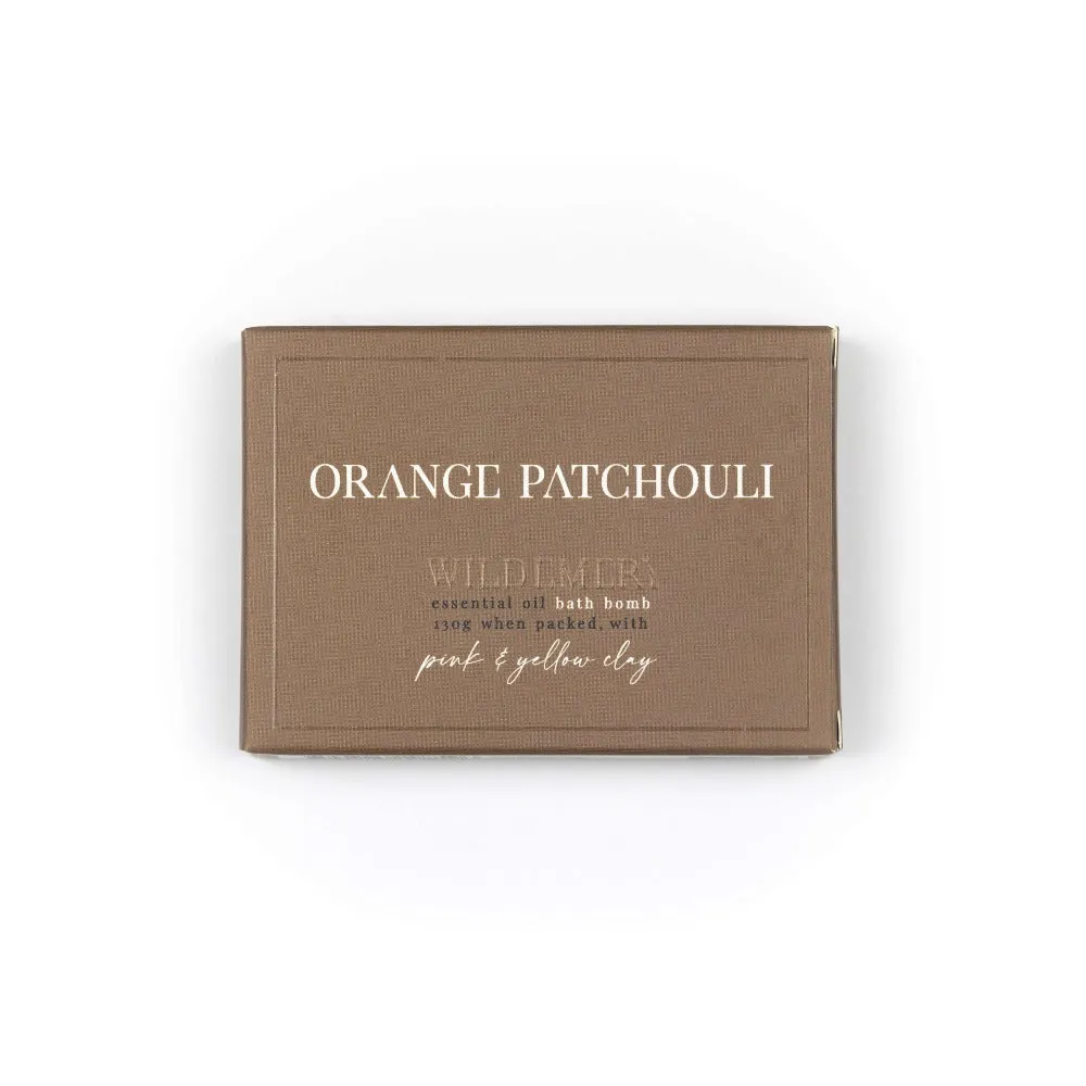 Orange Patchouli Bath Bomb