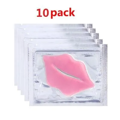 Packs Crystal Collagen Anti Aging Moisture Essence Gel Patch Lip Masks