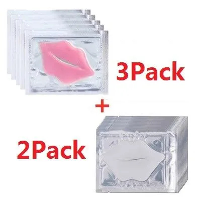 Packs Crystal Collagen Anti Aging Moisture Essence Gel Patch Lip Masks