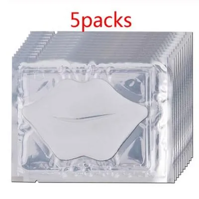 Packs Crystal Collagen Anti Aging Moisture Essence Gel Patch Lip Masks