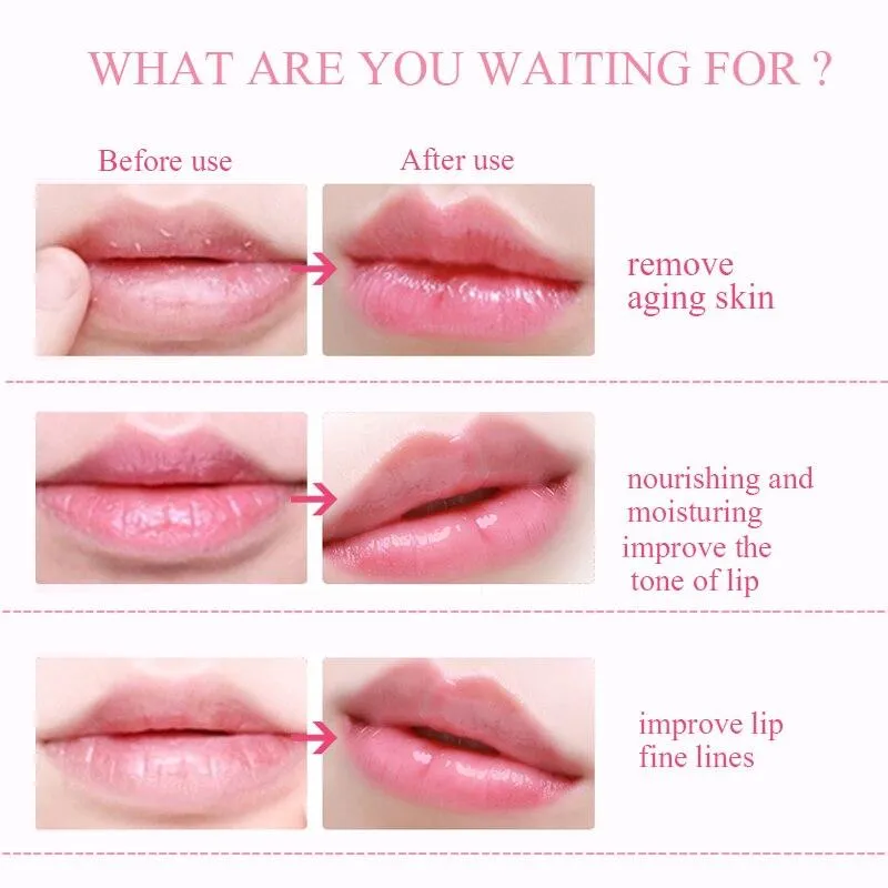 Packs Crystal Collagen Anti Aging Moisture Essence Gel Patch Lip Masks