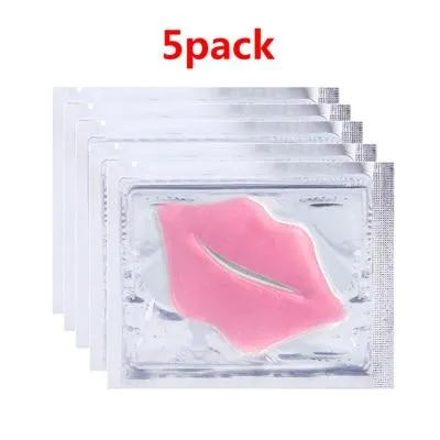 Packs Crystal Collagen Anti Aging Moisture Essence Gel Patch Lip Masks