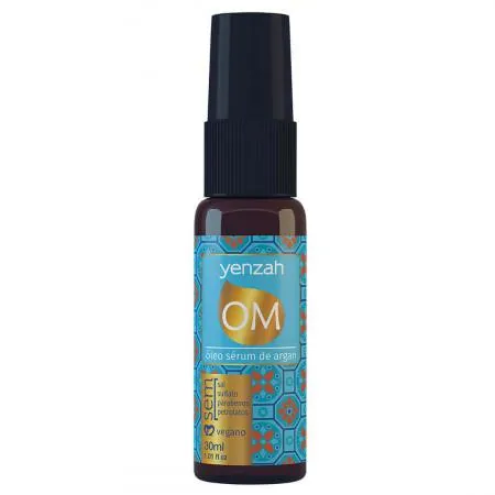 Professional Vegan OM Morocco Keratin Argan Oil Dry Hair Serum 30ml - Yenzah