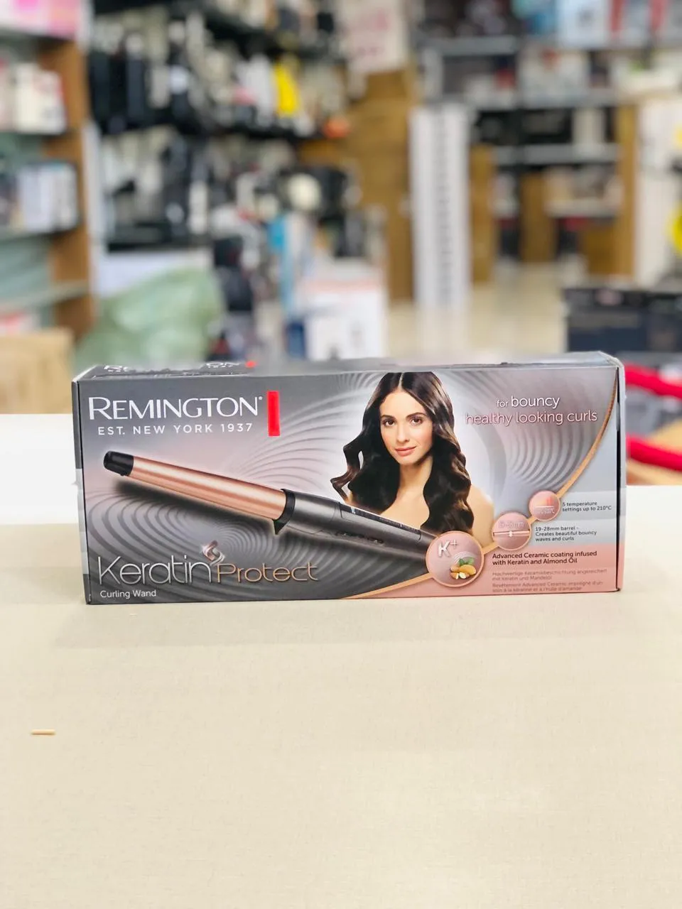 Remington Curling Wand Keratin Protect