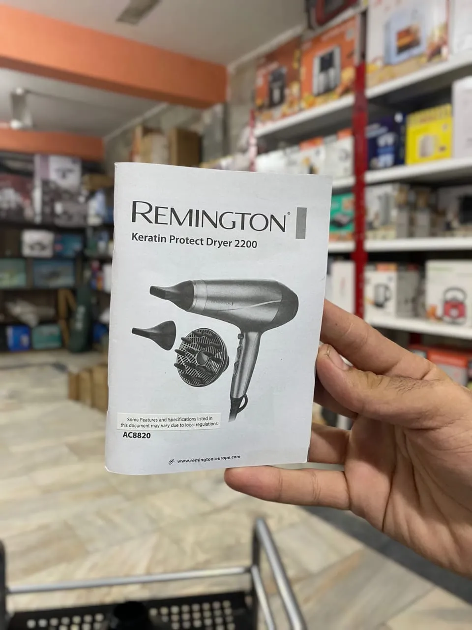 Remington Keratin Protect Hair Dryer 1850W