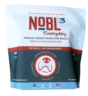 RETAIL ORDER NOBL3 Everyday Beef & Chicken Recipe - All Life Stages - 16oz