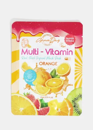 SINDO Graceday Multi-Vitamin Mask - Orange