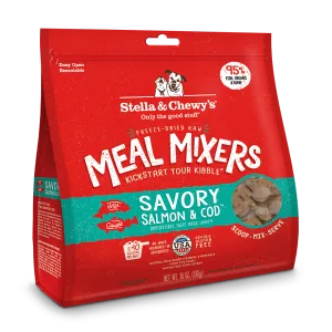 Stella & Chewy's Dog Freeze-Dried Meal Mixers - Savory Salmon & Cod 18oz