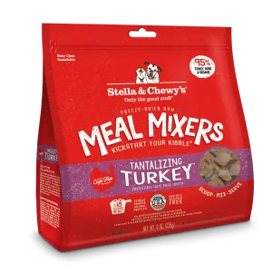 Stella & Chewy's Dog Freeze-Dried Meal Mixers - Tantalizing Turkey 8oz