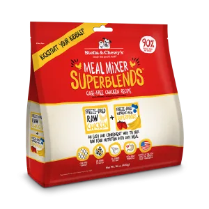 Stella & Chewy's Dog Superblends Freeze-Dried Meal Mixer - Cage-Free Chicken Recipe 16oz