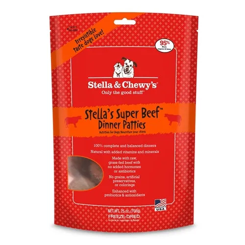 Stella & Chewy's Freeze-Dried Stella's Super Beef Dinner for Dogs