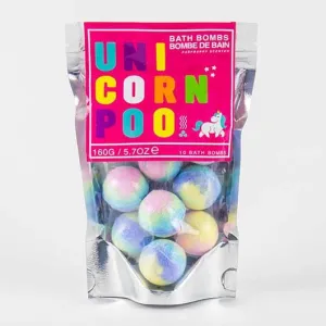 Unicorn Poo Bath Bombs