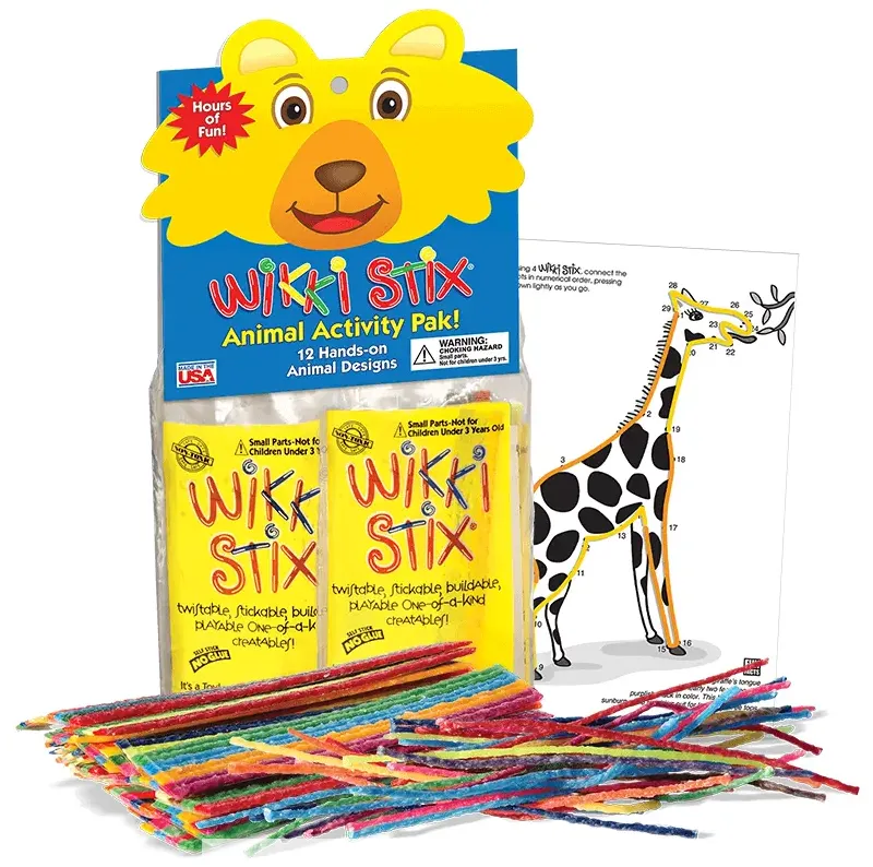 Wikki Stix Animal Activity Pack